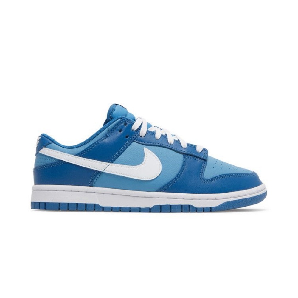 Nike Vibrant Blue and White Low-Tops
